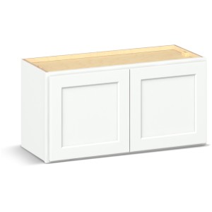 Reliabilt Parkstone II Reliabilt Parkstone II Brilliant White Wall Cabinet, 30-in x 15-in - 641266 | Lowe's Pro Supply
